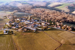 Le Gers vu du ciel